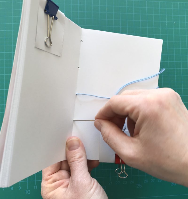 Journal oder Tagebuch mal selbst binden, in 4 einfachen Schritten